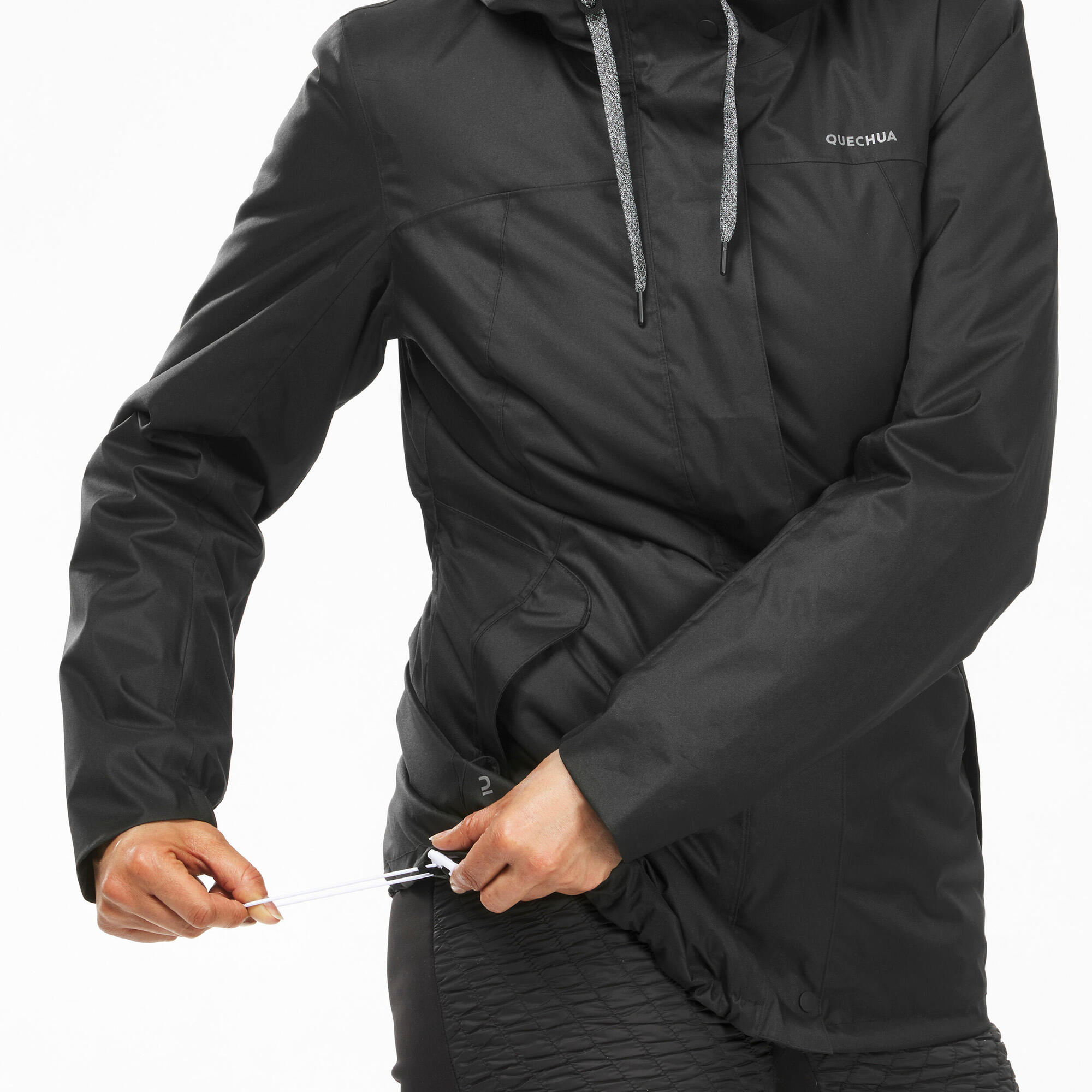 Quechua Women's NH500 Waterproof Winter Jacket - Image 8
